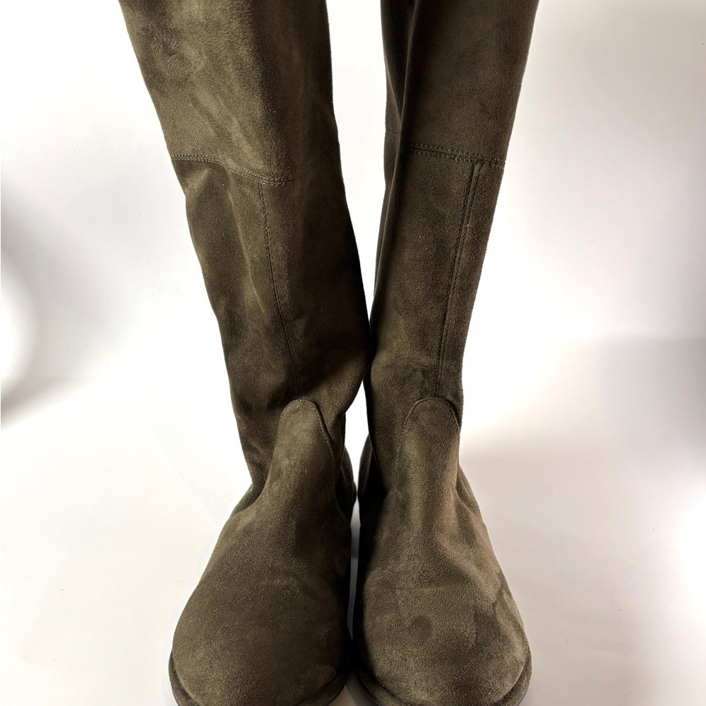 Stuart Weitzman Olive Over the Knee Boots
